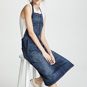 6397 Denim Apron Dress